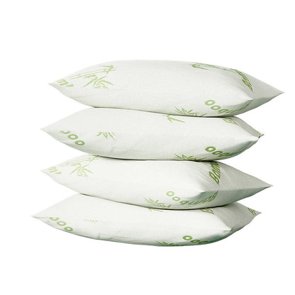 Giselle Bedding 4 Pack Bamboo Pillows - Firm & Medium for Side/Back Sleepers