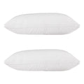 Giselle Bedding Duck Feather Down Twin Pack Pillow 75x50cm, 1kg Filling, Hypo-allergy - SuperSaverAU - view 3