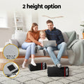 Giselle Bedding Memory Foam Footrest Cushion 45cm x 32cm x 16cm Adjustable Height - SuperSaverAU - view 4