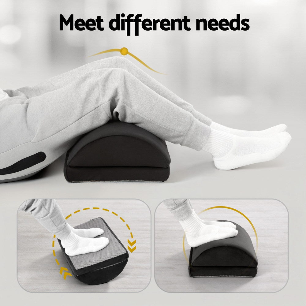 Giselle Bedding Memory Foam Footrest Cushion 45cm x 32cm x 16cm Adjustable Height - SuperSaverAU - view 5