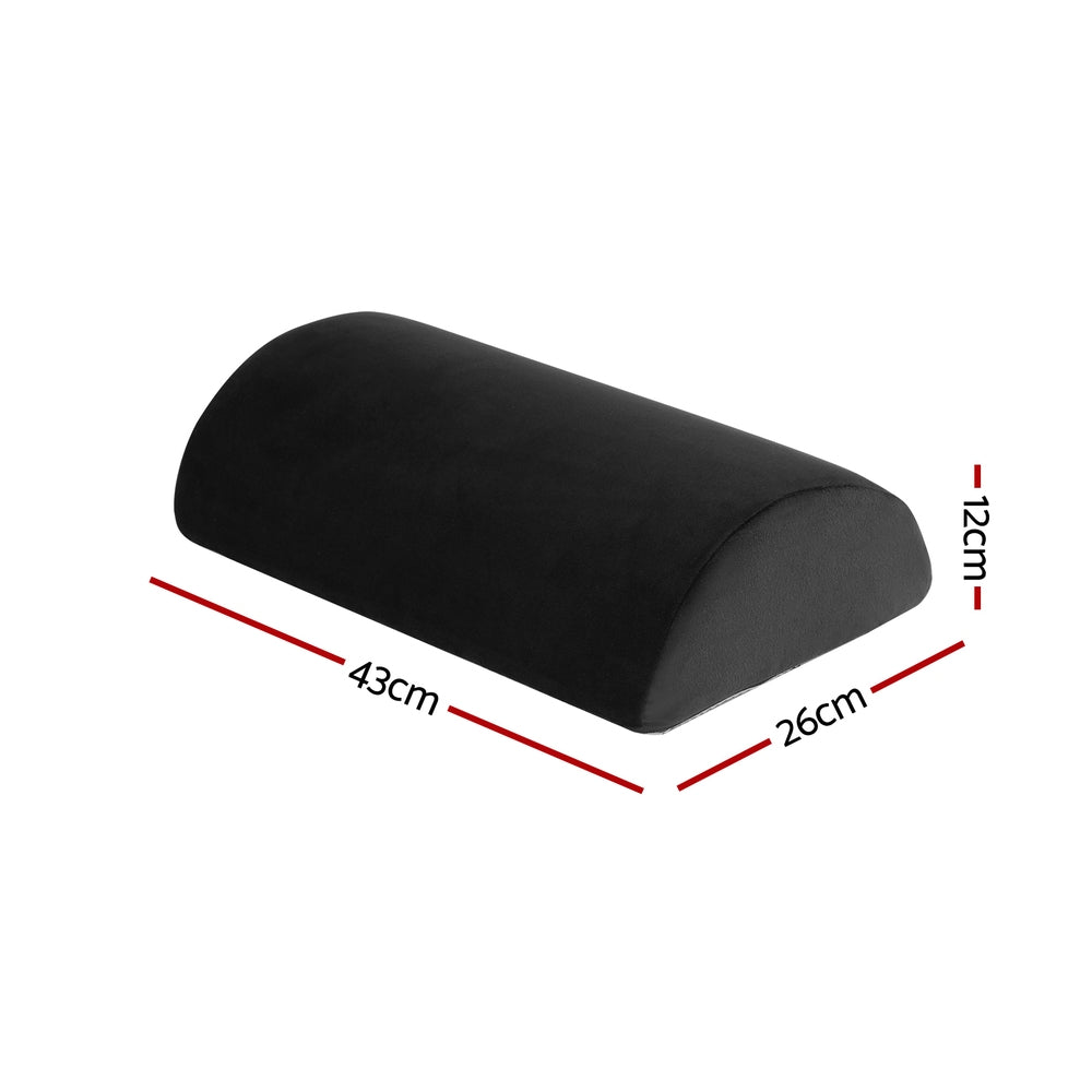 Giselle Bedding Memory Foam Footrest Cushion - Black