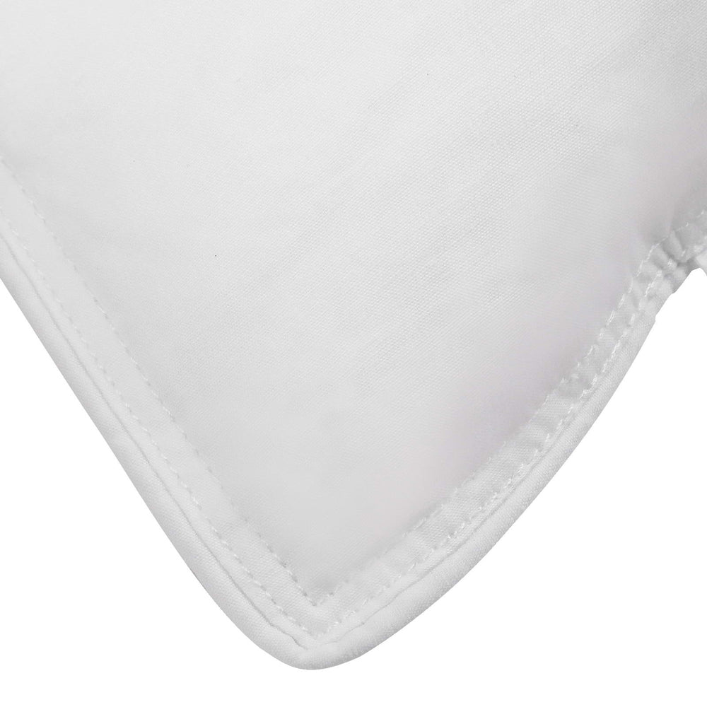 Giselle Bedding Goose Feather & Down Pillow Twin Pack 75cm x 50cm Hypo-Allergenic