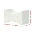 Giselle Bedding Memory Foam Knee Pillow 32cm x 18cm x 20cm, Ergonomic Design, Machine Washable - SuperSaverAU - view 2