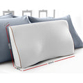 Giselle Bedding Memory Foam Pillow 60cm x 35cm, Butterfly Design, Washable Cover - SuperSaverAU - view 2