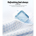 Giselle Bedding Memory Foam Pillow 60x40cm Cool Gel Ice Silk Cover - SuperSaverAU - view 3