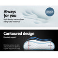 Giselle Bedding Memory Foam Pillow 60x40cm Cool Gel Ice Silk Cover - SuperSaverAU - view 4
