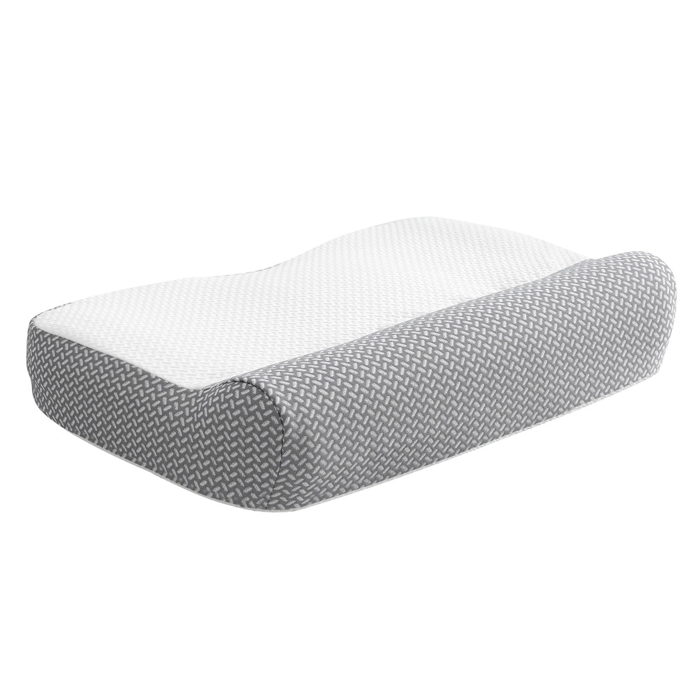 Giselle Bedding Memory Foam Pillow 58cm x 39cm - Ergonomic Neck Support, Washable Cover - SuperSaverAU - view 3