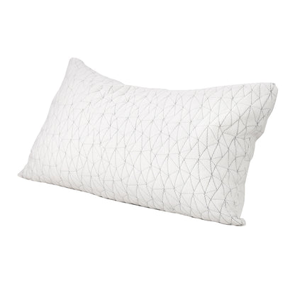Giselle Bedding Memory Foam Pillow King Size Twin Pack - Gel-Infused, Hypoallergenic