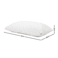 Giselle Bedding Memory Foam Pillow Twin Pack - Gel-Infused, Hypoallergenic, 73cm x 48cm - SuperSaverAU - view 1