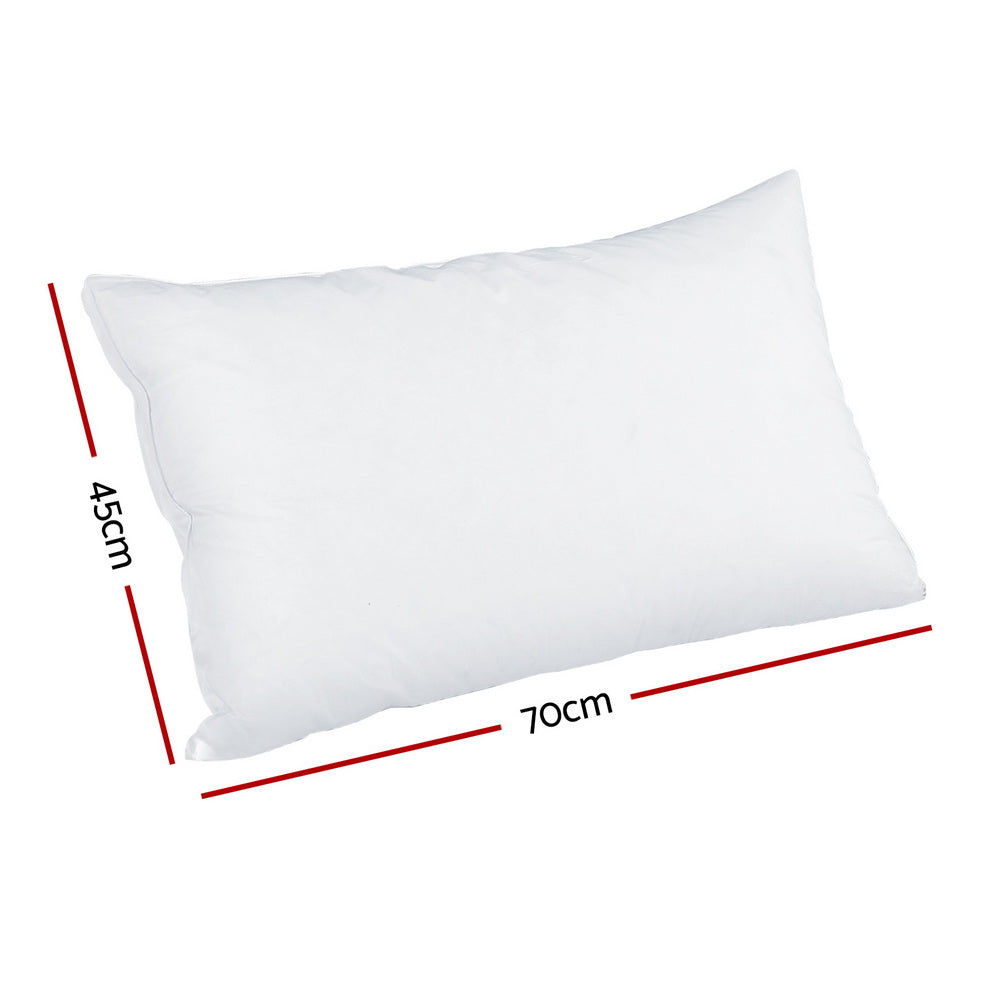 Giselle Bedding Adjustable Shredded Memory Foam Pillow 70 x 45CM - Dual-Layer Design - SuperSaverAU - view 2
