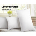 Giselle Bedding Set of 4 Pillows 48x73cm - 2 Firm & 2 Medium, Cotton Cover - SuperSaverAU - view 4