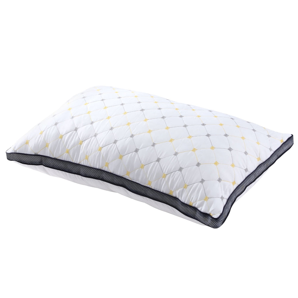 Giselle Bedding Microfibre Pillow 70x45x25cm - 1kg Filling, Non-Allergenic, Soft Cover - SuperSaverAU - view 7