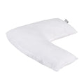 Giselle Bedding V Shape Boomerang Nursing Pillow – White
