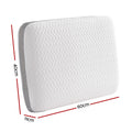 Giselle Bedding Memory Foam Pillow 60cm x 40cm x 11cm, Breathable, Washable Cover - SuperSaverAU - view 2