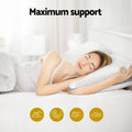 Giselle Bedding Memory Foam Pillow 60cm x 40cm x 11cm, Breathable, Washable Cover - SuperSaverAU - view 3