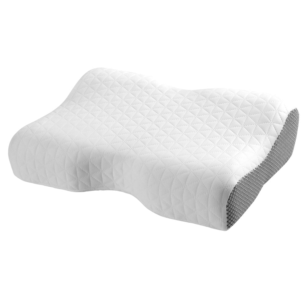 Giselle Bedding Memory Foam Pillow 50cm x 34cm - Ergonomic, Breathable, Washable - SuperSaverAU - view 7