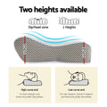 Giselle Bedding Memory Foam Pillow 50cm x 34cm - Ergonomic, Breathable, Washable - SuperSaverAU - view 6