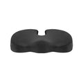 Giselle Bedding Memory Foam Seat Cushion 45cm x 36cm x 8cm Black, Ergonomic Design, Pressure Relief - SuperSaverAU - view 3
