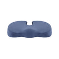 Giselle Bedding Memory Foam Seat Cushion 45cm x 36cm x 8cm Blue, Ergonomic Support - SuperSaverAU - view 2