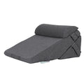 Giselle Bedding Adjustable Wedge Pillow 56*57*30 cm, Cooling Gel Memory Foam, Removable Cover - SuperSaverAU - view 1