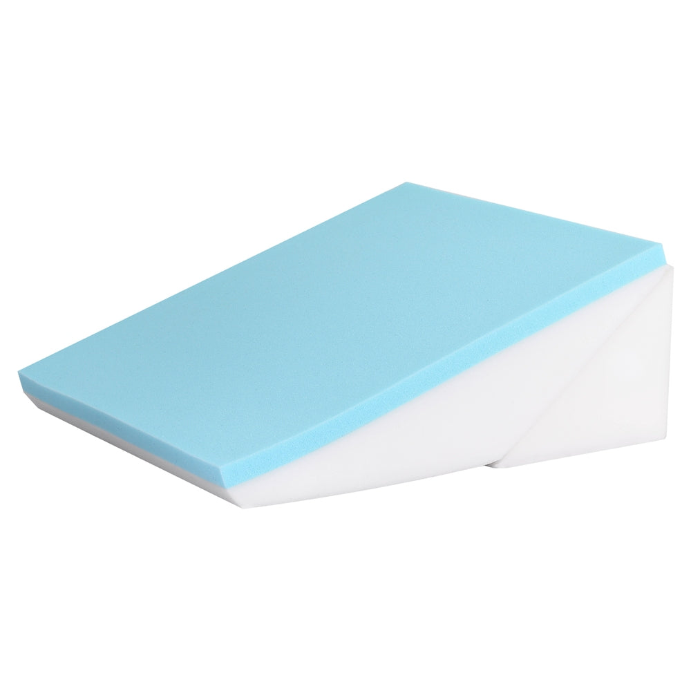 Giselle Bedding Adjustable Wedge Pillow 56*57*30 cm, Cooling Gel Memory Foam, Removable Cover