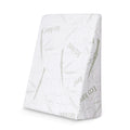 Giselle Bedding Wedge Pillow Gel Memory Foam 61x62x20cm Bamboo Cover - SuperSaverAU - view 1