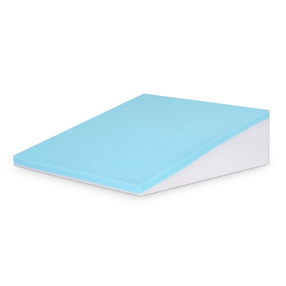 Giselle Bedding Wedge Pillow Gel Memory Foam 61x62x20cm Bamboo Cover - SuperSaverAU - view 2