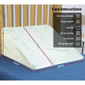 Giselle Bedding 3-in-1 Bed Wedge Pillow Cushion, Cool Gel Memory Foam, Bamboo Cover - SuperSaverAU - view 2