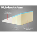 Giselle Bedding Bed Wedge Support Pillow, Cool Gel Memory Foam, 62 x 62 x 28cm - SuperSaverAU - view 4