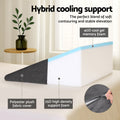 Giselle Bedding Wedge Pillow 62*30*62cm - Cooling Gel Memory Foam, Ergonomic Design - SuperSaverAU - view 4