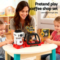 Keezi Kids Pretend Coffee Shop Playset with Coffee Maker and Play Money - SuperSaverAU - view 5