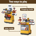 Keezi Kids Supermarket Pretend Playset with 48 Accessories - SuperSaverAU - view 5