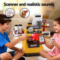 Keezi Kids Supermarket Pretend Playset with 48 Accessories - SuperSaverAU - view 6