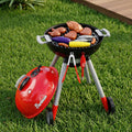 Keezi Kids Pretend Kitchen BBQ Playset Role Play Toy with charcoal Play Food Cup - SuperSaverAU - view 1
