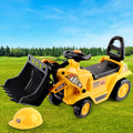 Keezi Ride On Car Toys Kids Excavator Bulldozer Sandpit Digger Car Pretend Play - SuperSaverAU - view 1