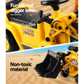 Keezi Ride On Car Toys Kids Excavator Bulldozer Sandpit Digger Car Pretend Play - SuperSaverAU - view 5