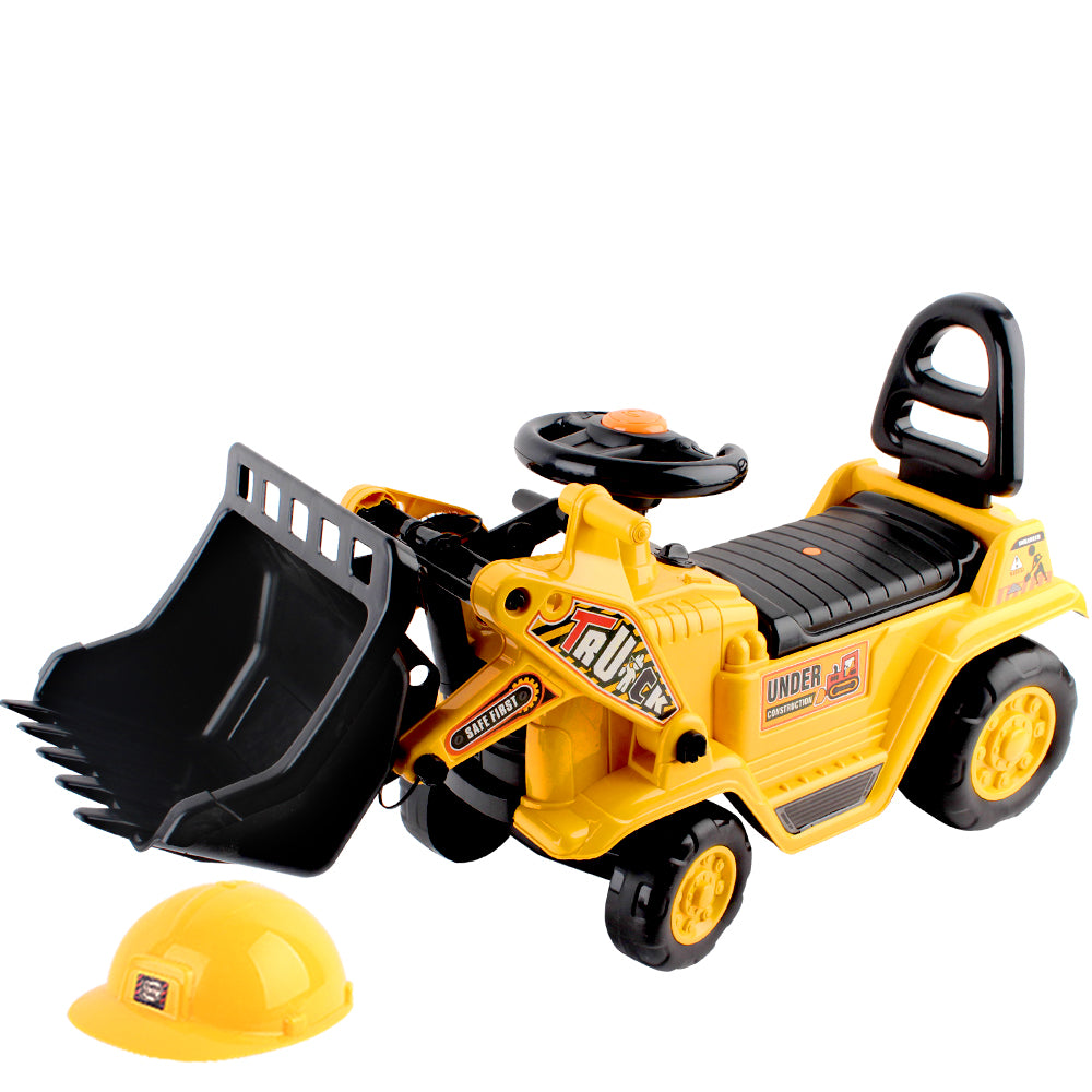 Keezi Ride On Car Toys Kids Excavator Bulldozer Sandpit Digger Car Pretend Play - SuperSaverAU - view 8