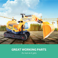 Keezi Ride On Car Toys Kids Excavator Digger Sandpit Bulldozer Car Pretend Play - SuperSaverAU - view 4