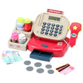 Keezi Kids Cash Register Calculator Pretend Play Shops Money Checkout Toys Set - SuperSaverAU - view 1