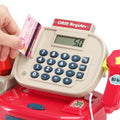 Keezi Kids Cash Register Calculator Pretend Play Shops Money Checkout Toys Set - SuperSaverAU - view 4