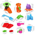 Keezi Kids Sandpit Pretend Play Set Sand Water Table Chair Outdoor Beach Toy - SuperSaverAU - view 3