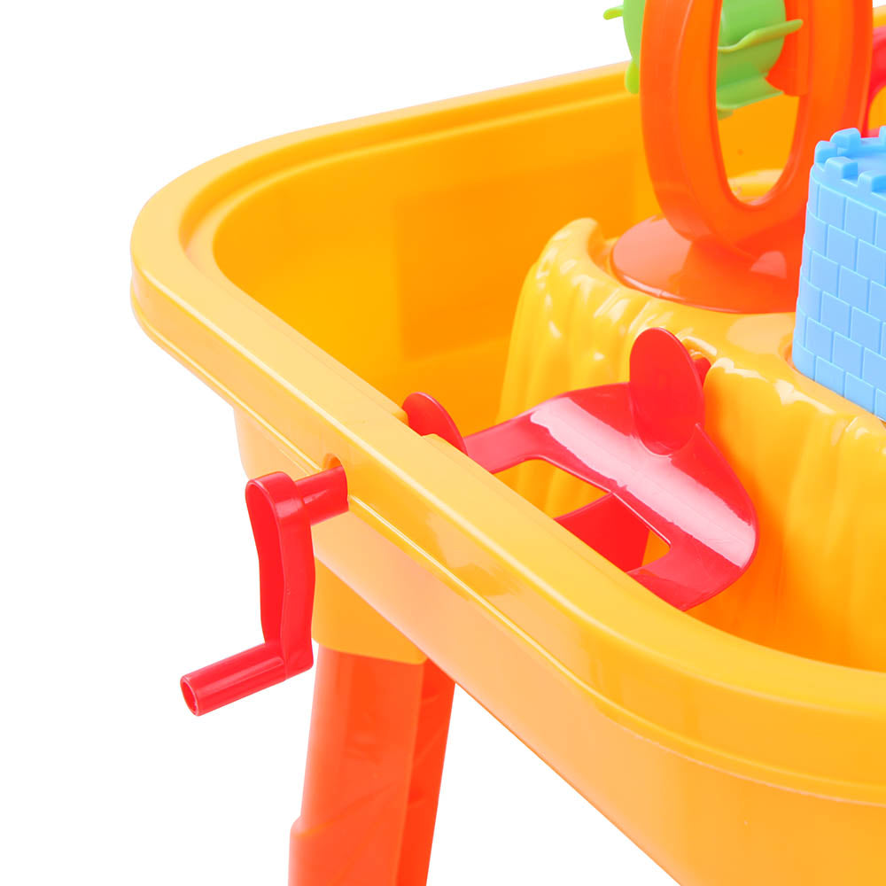 Keezi Kids Sandpit Pretend Play Set Sand Water Table Chair Outdoor Beach Toy - SuperSaverAU - view 5