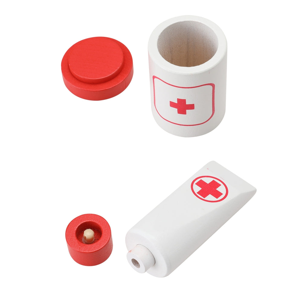 Keezi Kids Doctor Nurse Medical Case Pretend Play Set Stethoscope Medicine Toys - SuperSaverAU - view 4