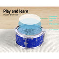 Keezi Kids Drum Set with Stool - Blue