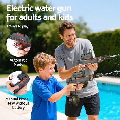 Keezi Electric Water Gun 500ml - Grey Squirt Gun for Kids and Adults