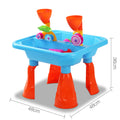 Keezi Kids Sandpit Pretend Play Sets Beach Toys Outdoor Sand Water Table Set - SuperSaverAU - view 2