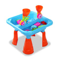 Keezi Kids Sandpit Pretend Play Sets Beach Toys Outdoor Sand Water Table Set - SuperSaverAU - view 4