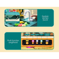 Keezi Kids Kitchen Pretend Play Set Cooking Sound Steam Light Function - SuperSaverAU - view 5