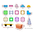 Keezi 60pcs Kids Magnetic Tiles Blocks Building Educational Toys Children Gift - SuperSaverAU - view 2