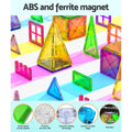 Keezi 60pcs Kids Magnetic Tiles Blocks Building Educational Toys Children Gift - SuperSaverAU - view 5